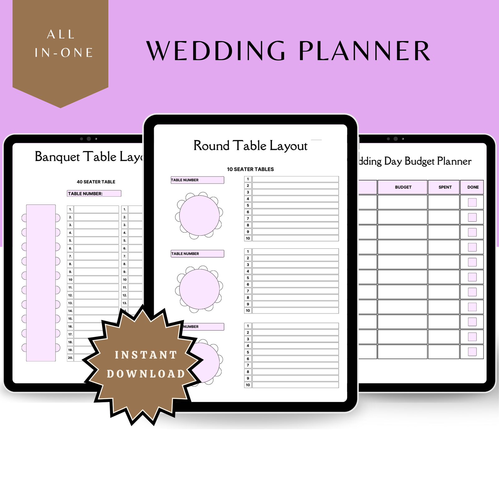 Wedding Planner 2026–2027 | The Complete Wedding Planning System (Digital) - Image 3