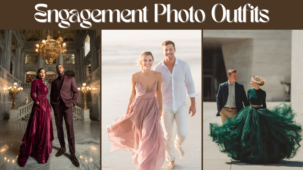 engagement photo outfits